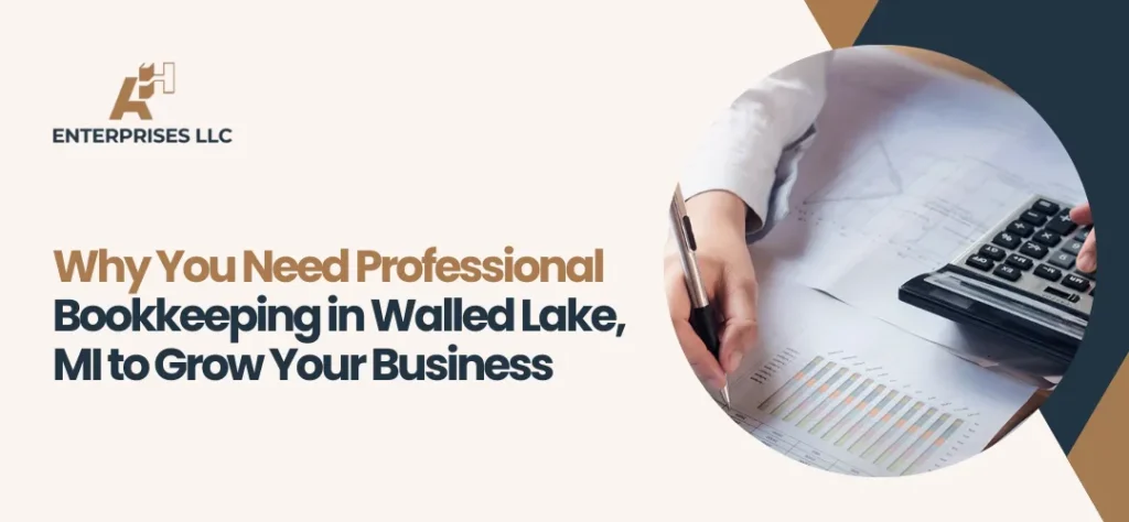 Professional bookkeeping Walled Lake, MI