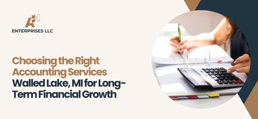 Accounting services Walled Lake, MI