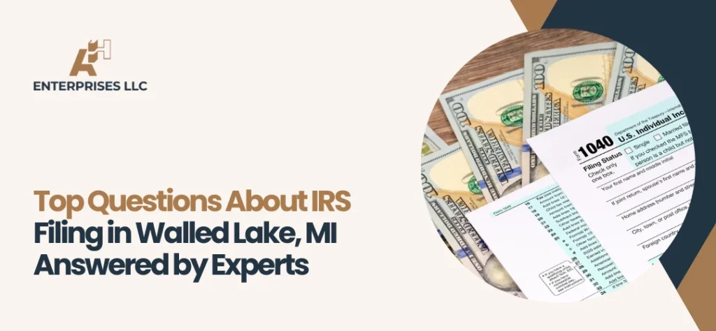 IRS filing Walled Lake, MI